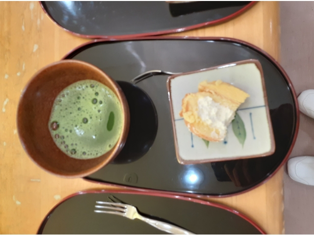 お抹茶はコチラ！！