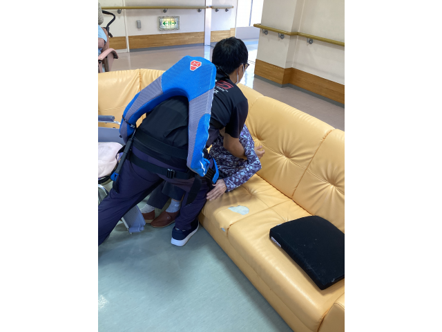 スムーズに移乗できました