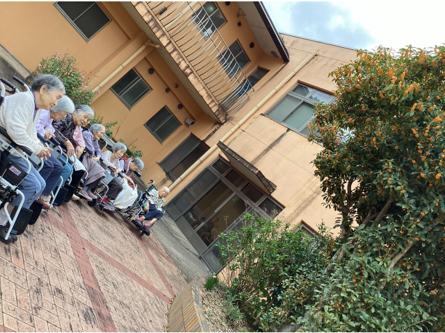 いい香りがするね～と会話が弾んでいました。