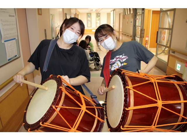 職員も一緒に♪