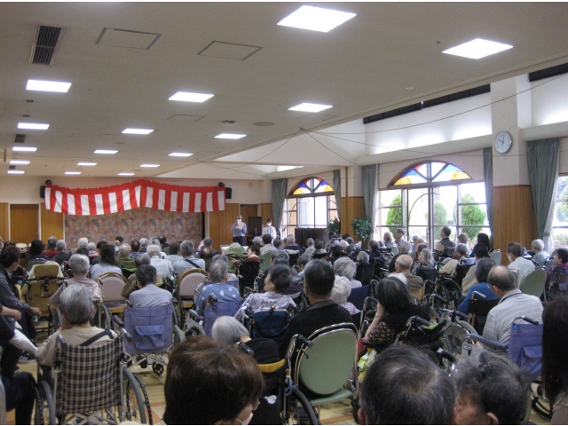 たくさんのご家族様、ご利用者様が参加され、とても楽しいひと時でした