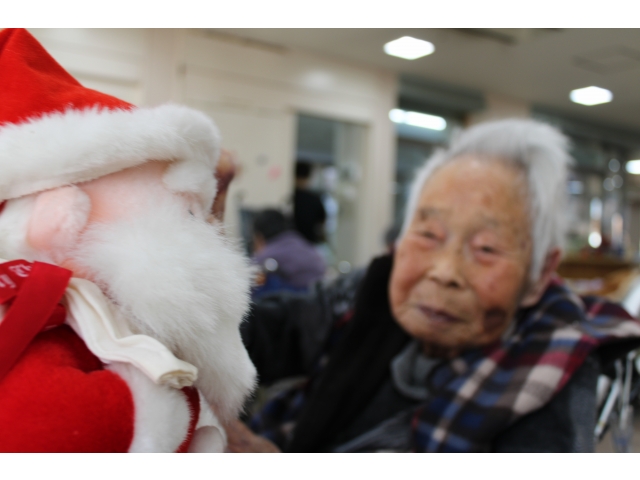 サンタさんも登場し思わずニッコリ♡