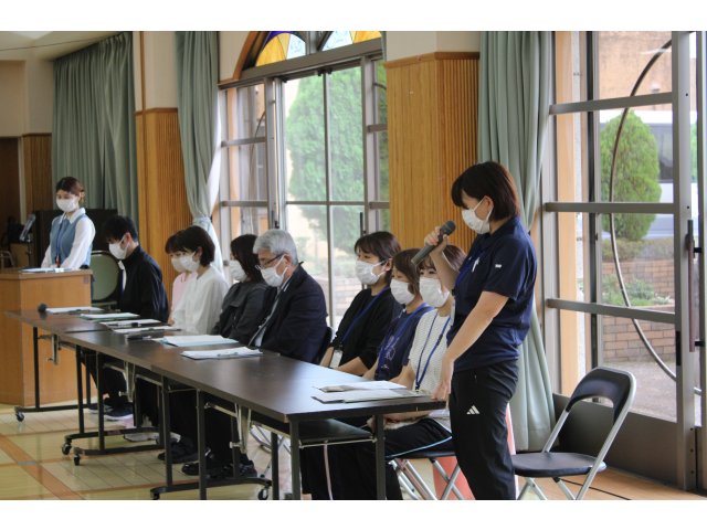 昨年から機能訓練専門の先生がいます。