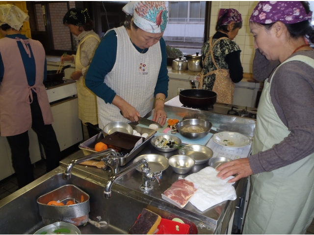 おせち作りを楽しみます