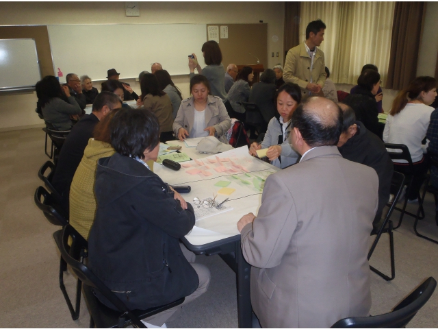 楽しいこと、悩み等を話合いました