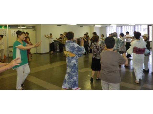 盆踊り指導　その１