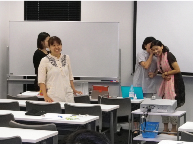 伝言ゲームでリラックス