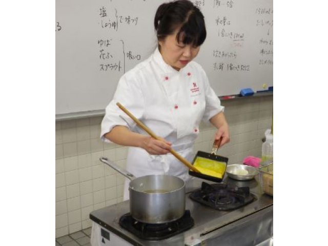 講師による実演