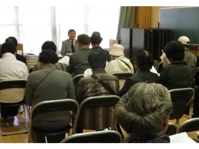 苑長からご説明をいただきました