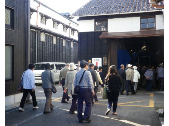 みそ蔵を見学しました