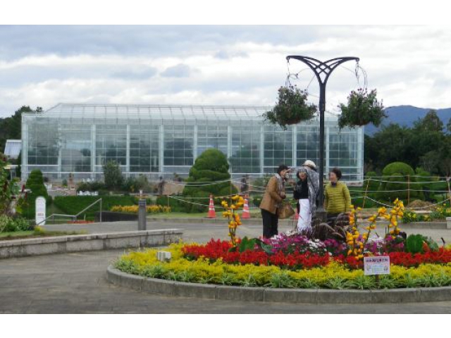 正面入口近くから見た風景