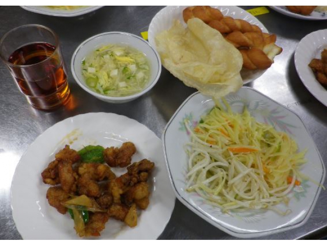 本日の献立です