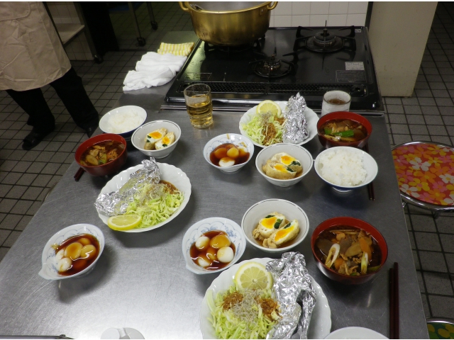 完成した料理です