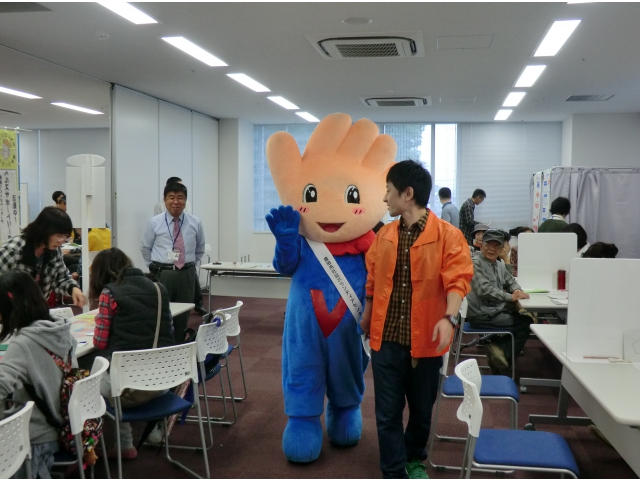 「ぼらんて君」による応援