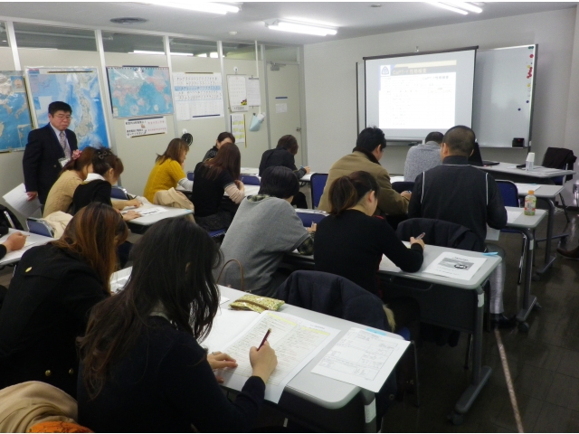 検査を受検する皆さん