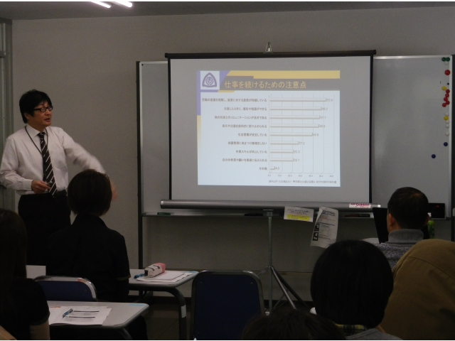 講話風景その２