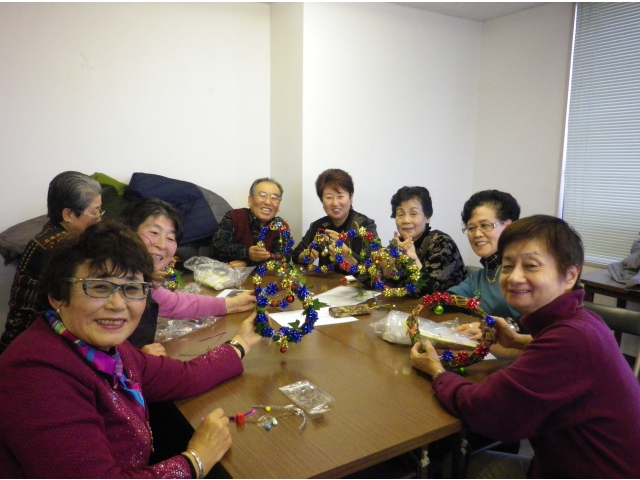 リースが完成しました