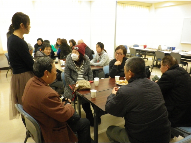 懇談の様子