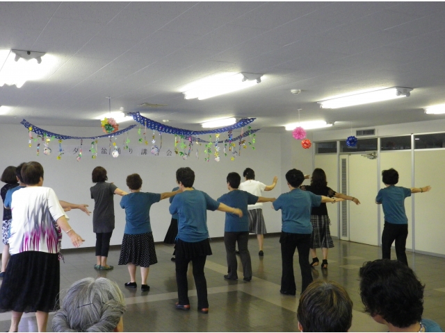 ダンス教室の皆さん