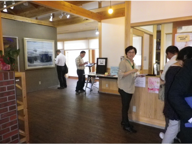 親切に説明していただきました