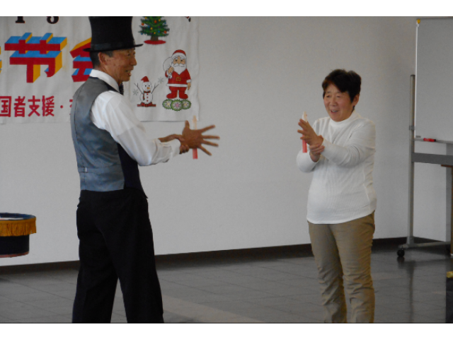 マジックに挑戦しました