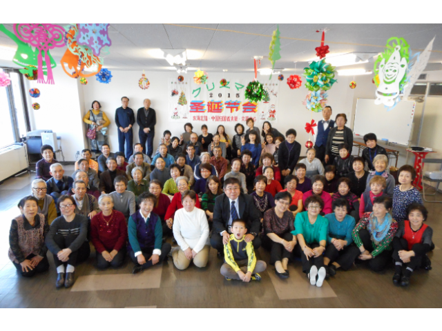 クリスマス会に参加の皆さん