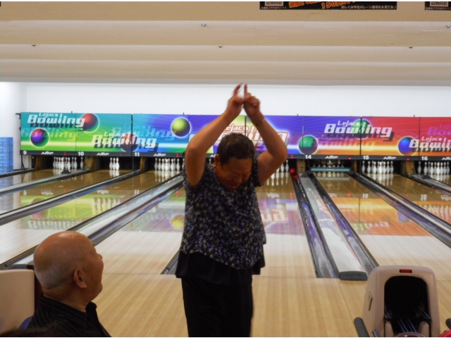 やった！！．．？ボールの行方は？