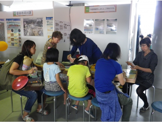 たくさんの子供達に体験していただきました