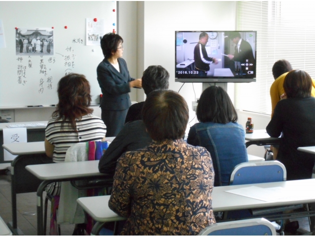 ビデオによる確認・講評