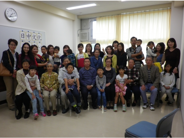 初めに集合写真を撮りました