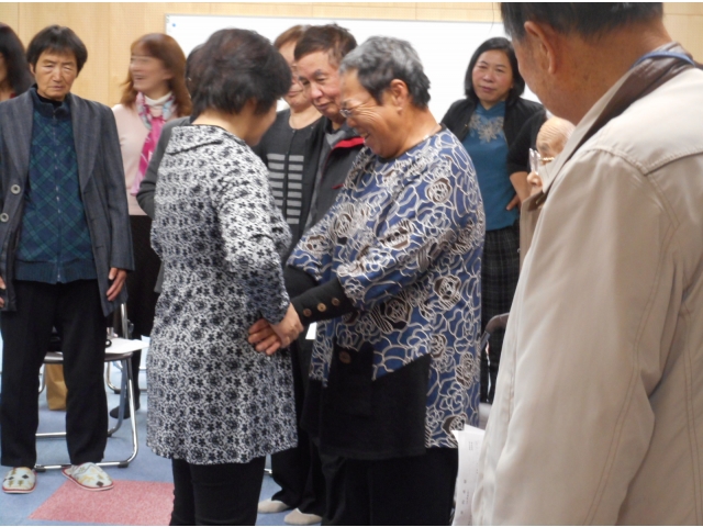 発声する際のポイントを確認しました