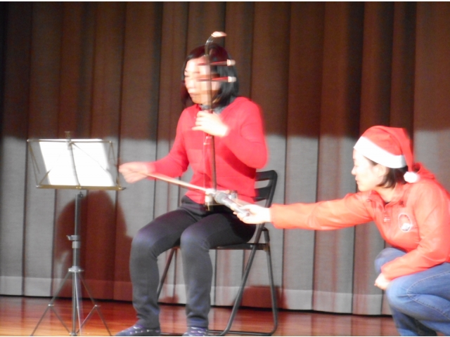 二胡の演奏がありました