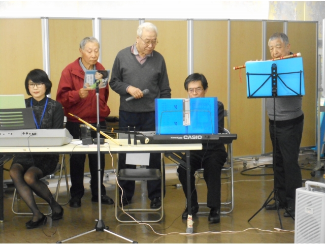 楽器演奏の皆さん