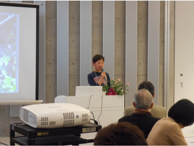 中学生のスピーチ