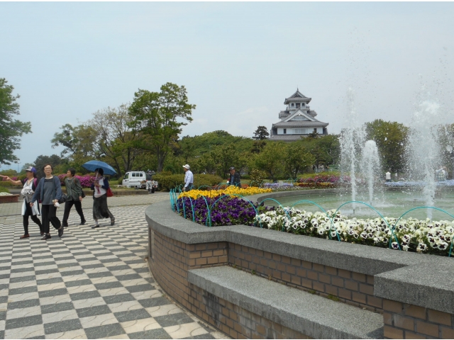 長浜城歴史博物館が見えました