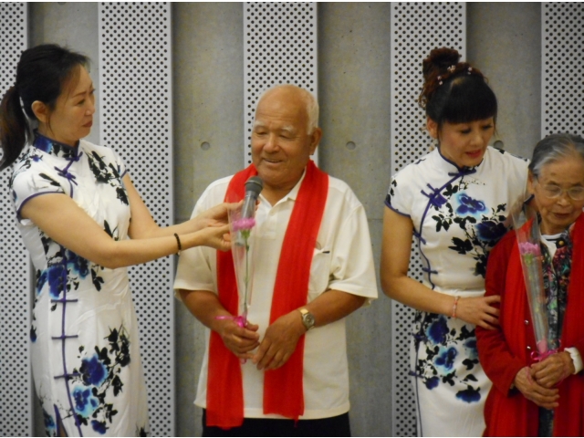 記念品贈呈の答礼挨拶