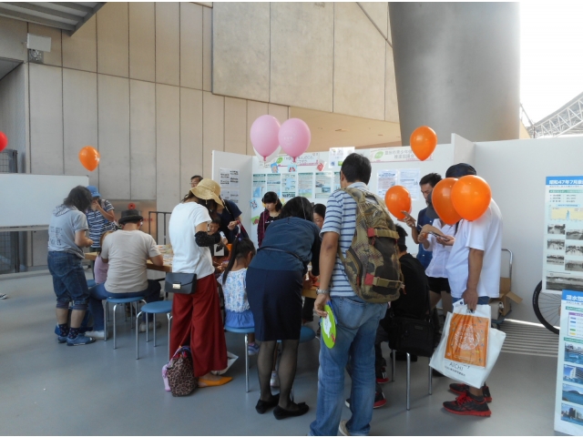 徐々に人が増えました