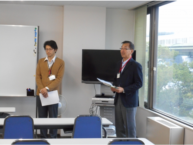 センター所長の開講挨拶