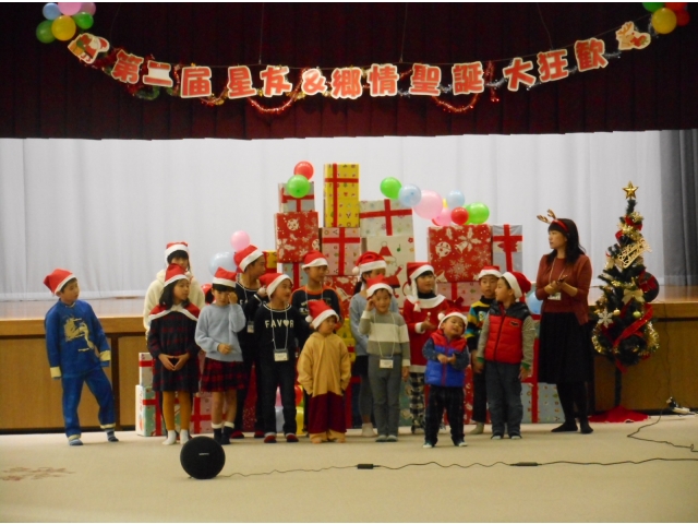 子供達も歌で参加