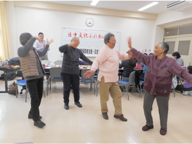 ヤンガーを踊って、少しリラックスしました