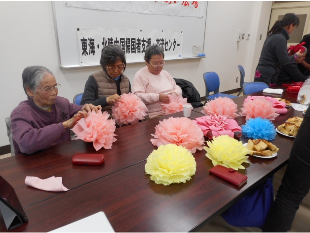 花の形にしました