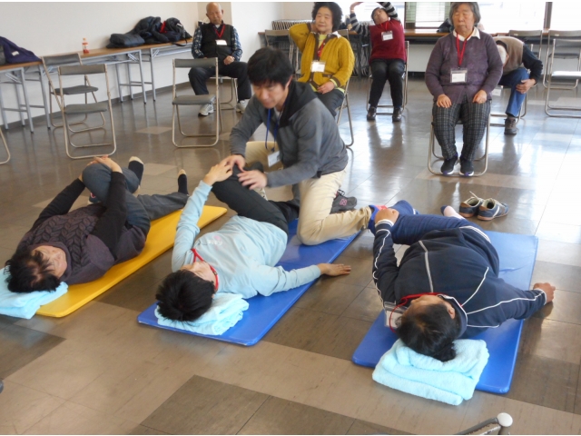 ２日目　腰痛に効果のあるストレッチ