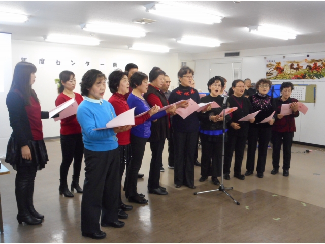 歌と楽器演奏教室の皆さん