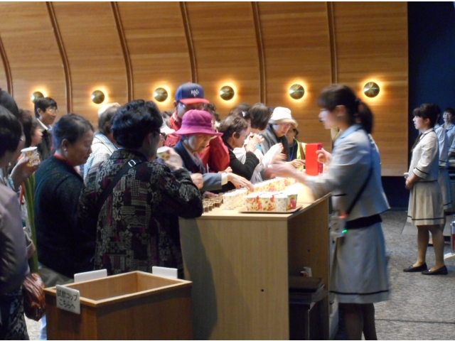 養命酒を試飲しました。