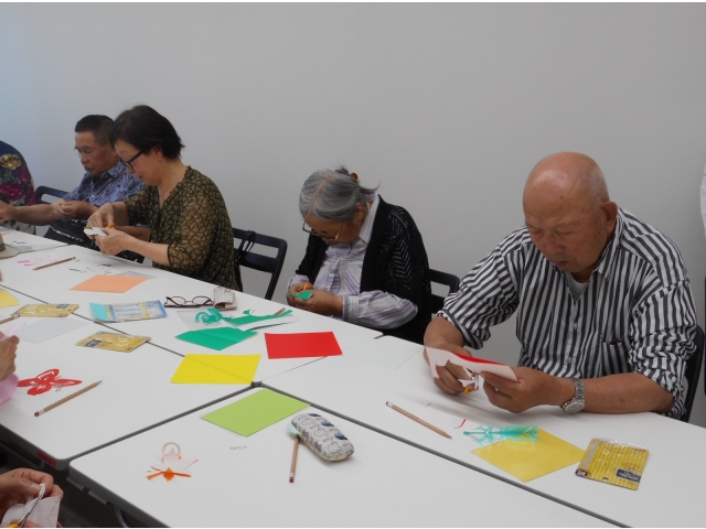 剪紙風景　その１