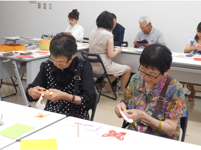 剪紙風景　その２