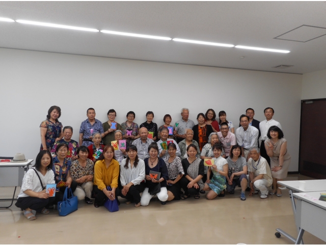 集合写真を撮りました。