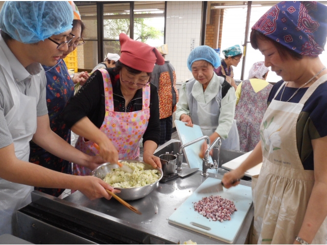 「たこ焼き」下ごしらえ