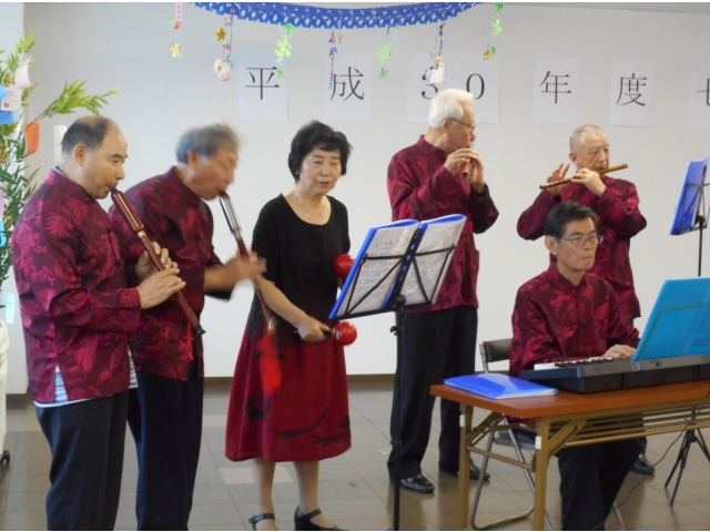 楽器演奏教室の皆さん