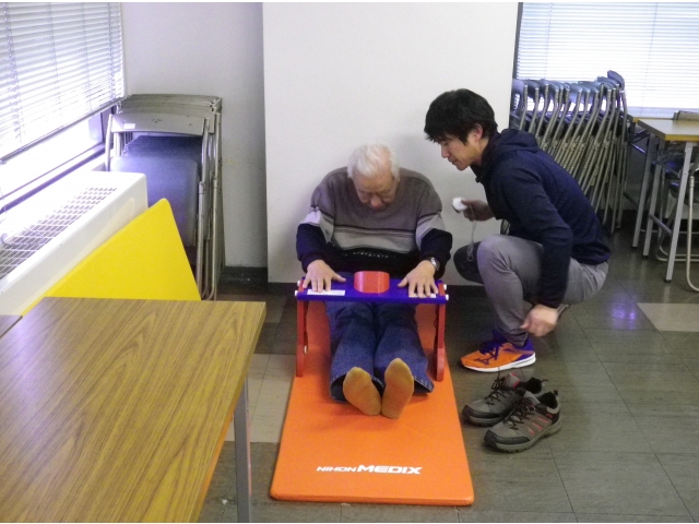 柔軟性のテスト